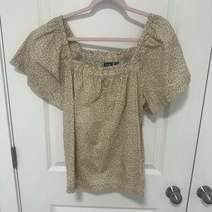 Gap Leopard Print Top